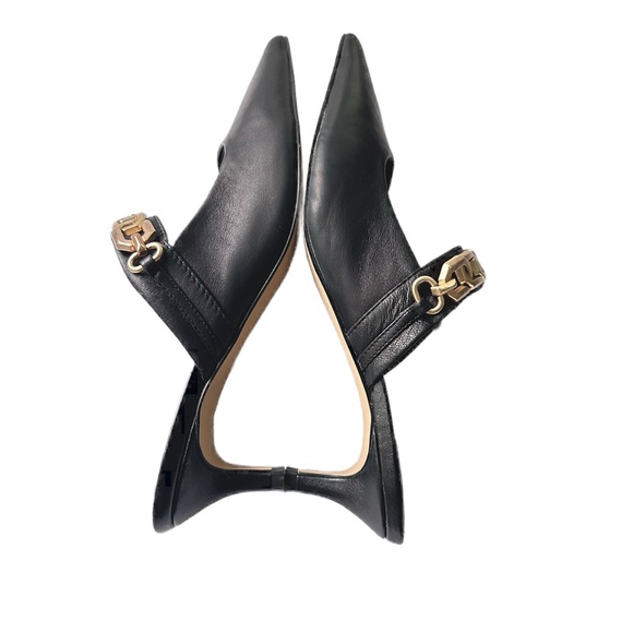 Sanctuary Black Pointed Toe  Embellished Pumps Size 8.5 M - Picture 4 of 11